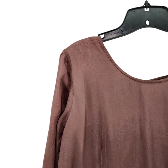 Neesh by DAR Vintage Women's Long Sleeve Peasant A-line Midi Dress - M/L - Picture 2 of 9